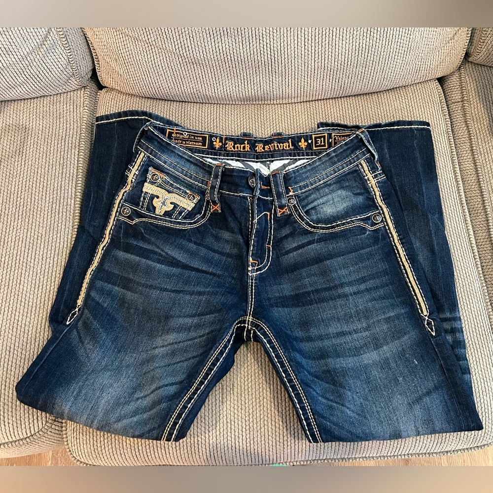 Men’s rock revival jeans
